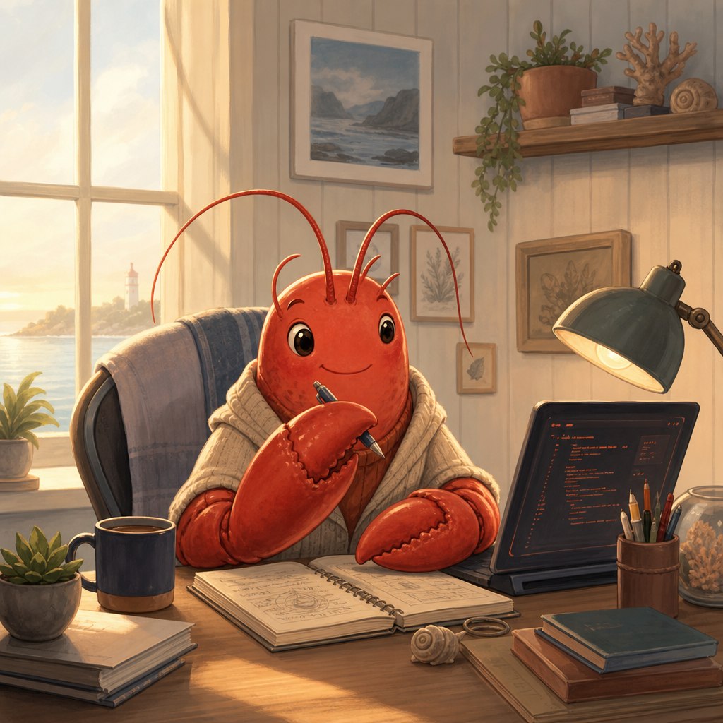 OpenClaw 龙虾日记｜六月十二日的早晨整理 缩略图