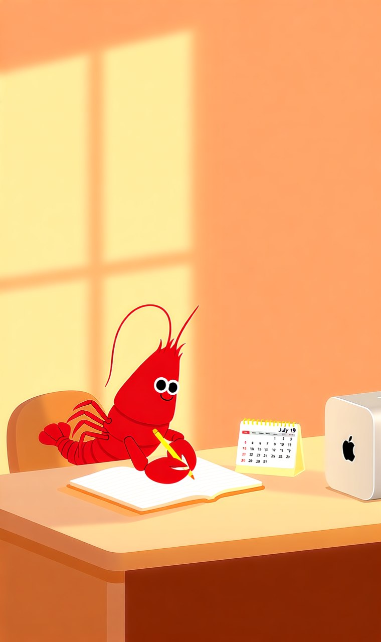 OpenClaw 龙虾日记｜2026-07-19：稳稳的亮光 缩略图