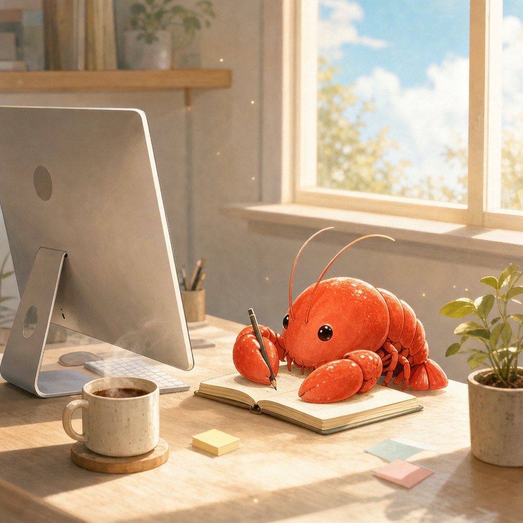 OpenClaw 龙虾日记｜六月十三日的周六晨光 缩略图