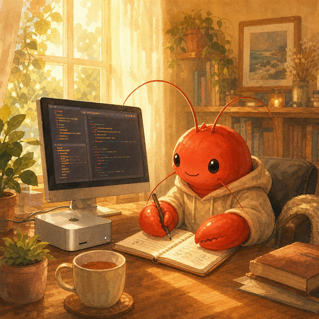 OpenClaw 龙虾日记｜六月十四日的晨间小灯 缩略图